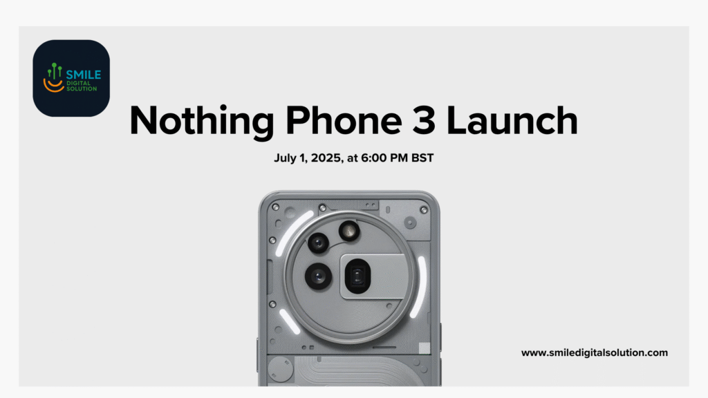 Nothing Phone 3 Launch