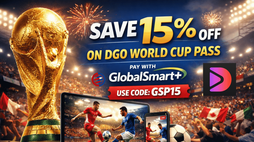DGO World Cup Deal: 15% Off via GlobalSmart+