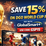 DGO World Cup Deal: 15% Off via GlobalSmart+
