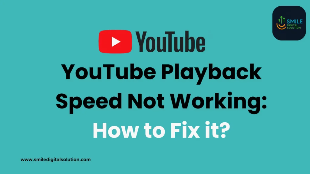 YouTube playback speed control issue on Android