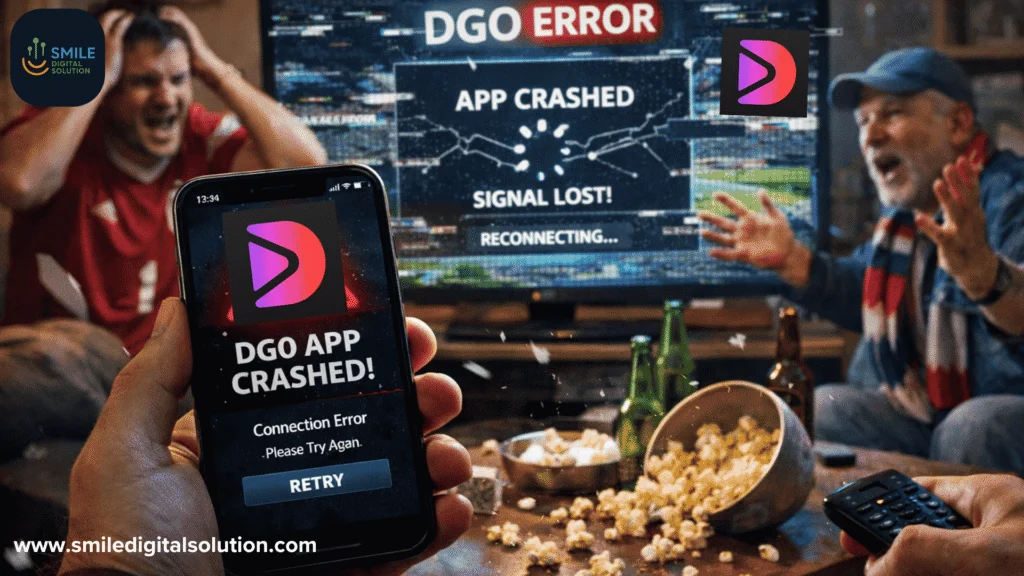 DGO App Crashes: Football Fans Left Frustrated During Matches