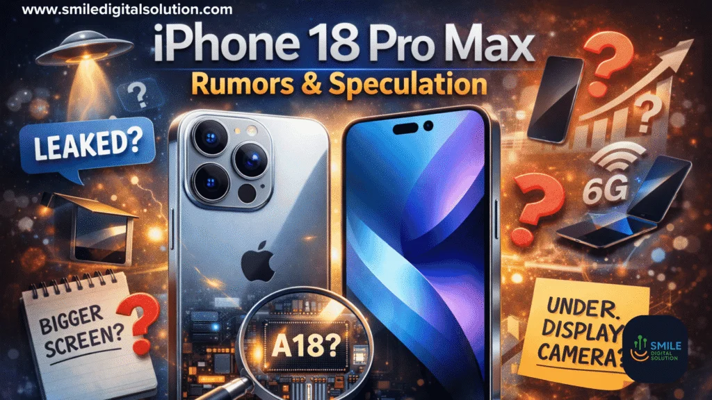 iPhone 18 Pro Max: Rumors & Specs